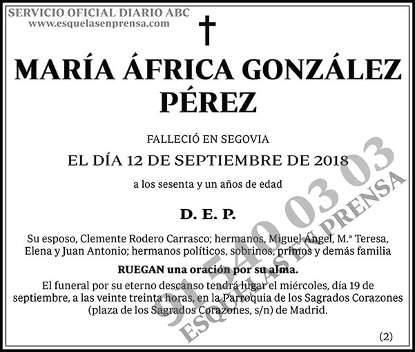 María África González Pérez